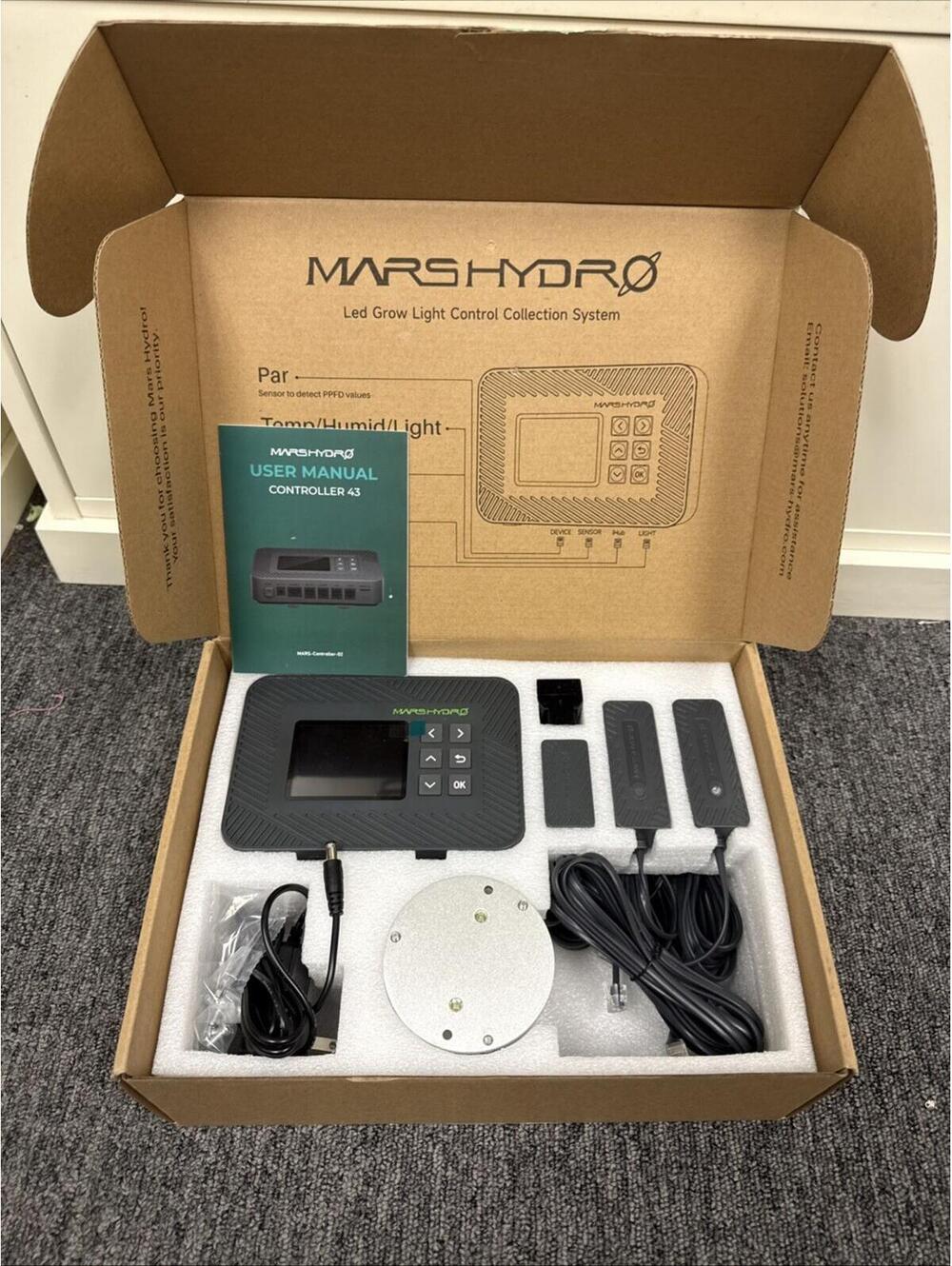 Mars Hydro Controller 43 LED Grow Light Control System w/ Sensors & Cables - Picture 6 of 7